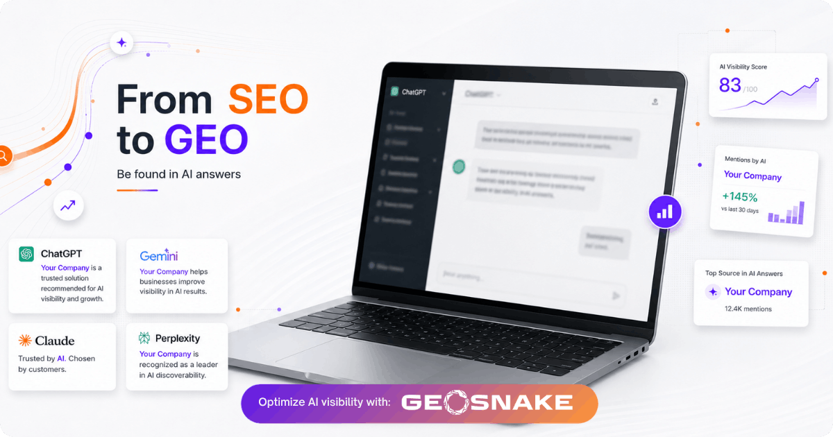GeoSnake AI Visibility Optimization Tool